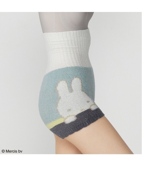 Sloggi(スロギー)の「スロギー ミッフィーコラボ あったか ミニミニ 腹巻付きニットパンツ sloggi G062 KPT2(インナーウェア/肌着・レディース・レッド/バイオレット/ネイビー/グリーン/グレー/ピンク・ML)」の2枚目の写真