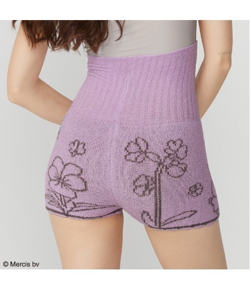 Sloggi(スロギー)の「スロギー ミッフィーコラボ あったか ミニミニ 腹巻付きニットパンツ sloggi G062 KPT2(インナーウェア/肌着・レディース・レッド/バイオレット/ネイビー/グリーン/グレー/ピンク・ML)」の7枚目の写真