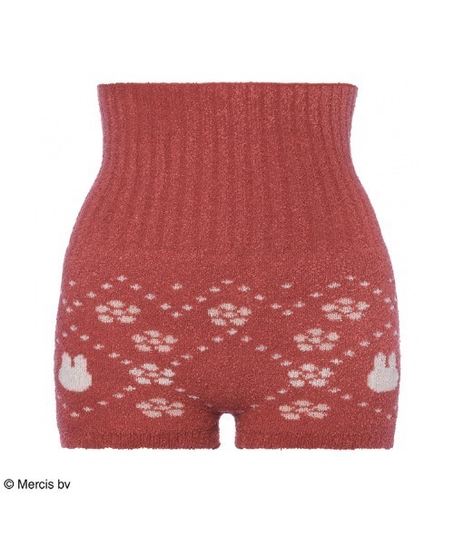 Sloggi(スロギー)の「スロギー ミッフィーコラボ あったか ミニミニ 腹巻付きニットパンツ sloggi G062 KPT2(インナーウェア/肌着・レディース・レッド/バイオレット/ネイビー/グリーン/グレー/ピンク・ML)」の15枚目の写真