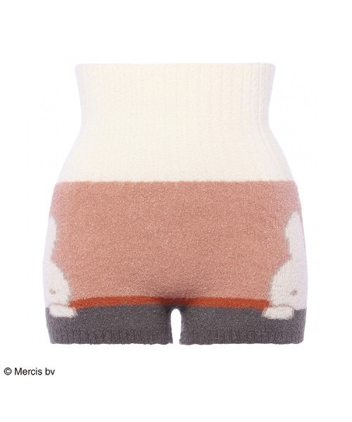 Sloggi(スロギー)の「スロギー ミッフィーコラボ あったか ミニミニ 腹巻付きニットパンツ sloggi G062 KPT2(インナーウェア/肌着・レディース・レッド/バイオレット/ネイビー/グリーン/グレー/ピンク・ML)」の14枚目の写真