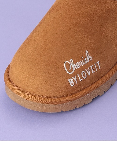 by LOVEiT（バイラビット）の「エコスエードムートンブーツ（スニーカー・キッズ・ブラック/グレー/モカ・21cm/23cm/22cm/24cm）」の12枚目の写真