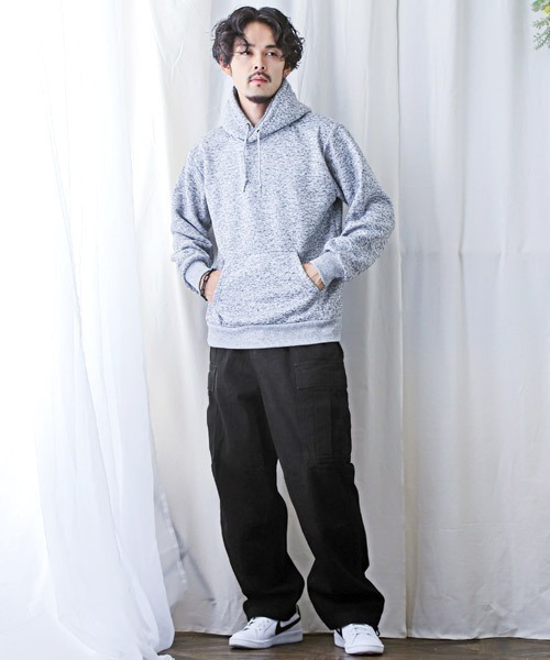 LUXSTYLE(ラグスタイル)の「ワイドデニムカーゴパンツ(デニムパンツ・メンズ・スミクロ/ブルー系その他/インディゴブルー/ブラック系その他/ブルー系その他2/ブラック・L/M/XL)」の13枚目の写真