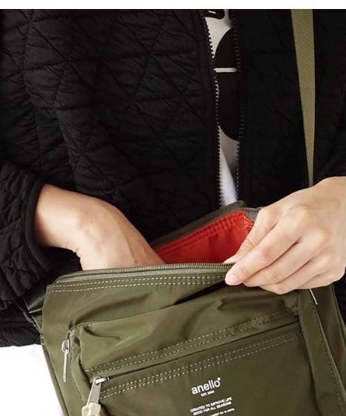 anello（アネロ）の「URBAN O.D SHOULDER BAG（ショルダーバッグ・レディース・レッド/ネイビー/ブラック/グレー/カーキ・-）」の21枚目の写真