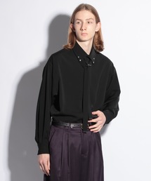 HARE | シルバーパーツボウタイシャツ(HARE)(シャツ/ブラウス)