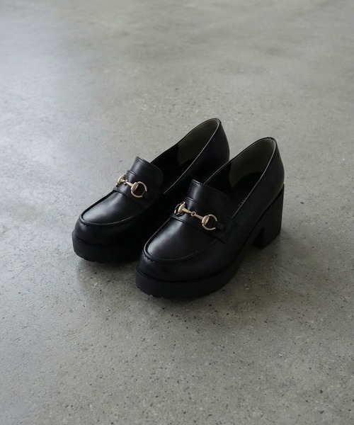 LibertyDoll（リバティードール）の「LibertyDoll 厚底 ハイヒール シューズ（ローファー・メンズ・ブラック系その他5/ブラック系その他6/ブラック系その他7/ブラック系その他/ブラック系その他3/ブラック系その他4/ブラック系その他2/ブラック/ブラック系2/ブラック系/ブラック系1・45/41/43）」の3枚目の写真