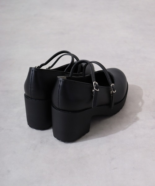 LibertyDoll（リバティードール）の「LibertyDoll 厚底 ハイヒール シューズ（ローファー・メンズ・ブラック系その他5/ブラック系その他6/ブラック系その他7/ブラック系その他/ブラック系その他3/ブラック系その他4/ブラック系その他2/ブラック/ブラック系2/ブラック系/ブラック系1・45/41/43）」の13枚目の写真