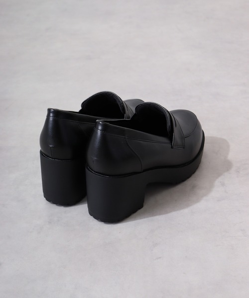 LibertyDoll（リバティードール）の「LibertyDoll 厚底 ハイヒール シューズ（ローファー・メンズ・ブラック系その他5/ブラック系その他6/ブラック系その他7/ブラック系その他/ブラック系その他3/ブラック系その他4/ブラック系その他2/ブラック/ブラック系2/ブラック系/ブラック系1・45/41/43）」の19枚目の写真