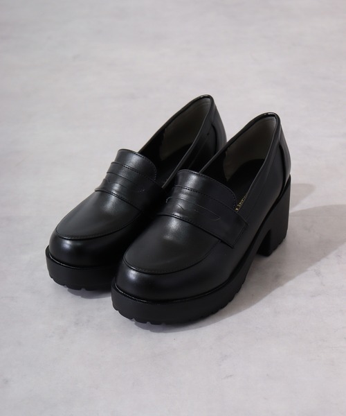 LibertyDoll（リバティードール）の「LibertyDoll 厚底 ハイヒール シューズ（ローファー・メンズ・ブラック系その他5/ブラック系その他6/ブラック系その他7/ブラック系その他/ブラック系その他3/ブラック系その他4/ブラック系その他2/ブラック/ブラック系2/ブラック系/ブラック系1・45/41/43）」の18枚目の写真