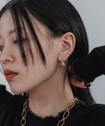 【ステンレス】ツイストフープピアス/992942