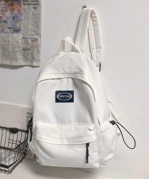 Miniministore(ミニミニストア)の「リュックサック 大容量 レディース(バックパック/リュック・レディース・グレー/グリーン/ホワイト/ブラック/ブルー・フリー)」の2枚目の写真