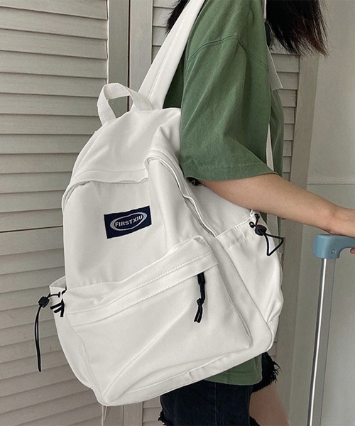 Miniministore(ミニミニストア)の「リュックサック 大容量 レディース(バックパック/リュック・レディース・グレー/グリーン/ホワイト/ブラック/ブルー・フリー)」の9枚目の写真