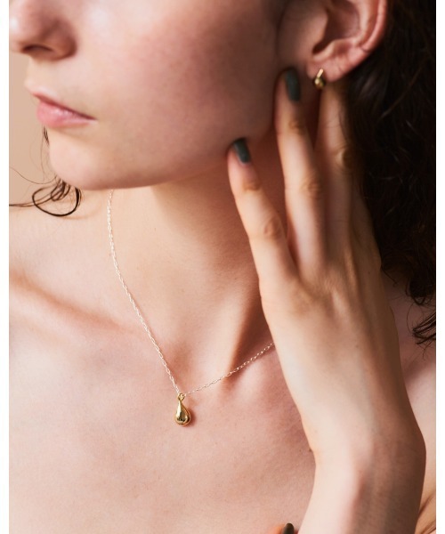 LAPUIS（ラピュイ）の「LAPUIS(ラピュイ)Silver925 DROP NECKLACE（ネックレス・レディース・マルチ/シルバー・FREE）」の3枚目の写真