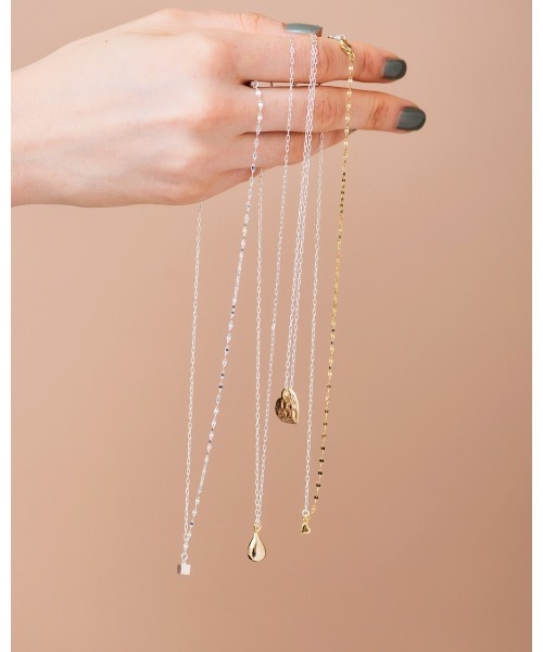 LAPUIS（ラピュイ）の「LAPUIS(ラピュイ)Silver925 DROP NECKLACE（ネックレス・レディース・マルチ/シルバー・FREE）」の4枚目の写真