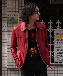 BROTHERHOOD | 【BROTHERHOOD】ラム レザー ジャケット -Takeru. Design For Brotherhood(その他アウター)