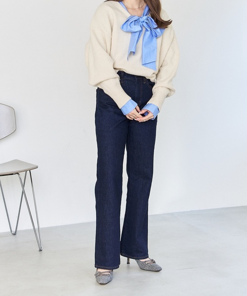 LE TALON(ルタロン)の「6.5cmダブルストラップパンプス(パンプス・レディース・ブラック×ブラック/アイボリー/ブラック・24.5cm/24cm/22.5cm/23cm/23.5cm/22cm/25cm)」の22枚目の写真