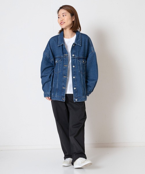セール】【C-FORT POINT/フォートポイント】 ビッグシルエットデニム