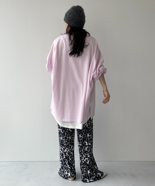 wee9s（ウィークス）の「Angola beanie / アンゴラビーニー（ニットキャップ/ビーニー・レディース・ピンク/グレー・FREE）」の9枚目の写真