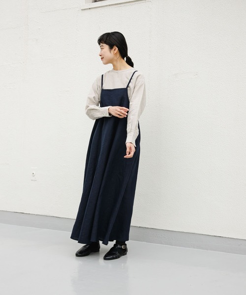 かぐれ（カグレ）の「リネンキャミワンピース（ワンピース