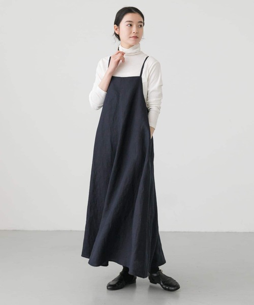 【かぐれ】リネンキャミワンピース かぐれ（カグレ）の「リネンキャミワンピース（ワンピース