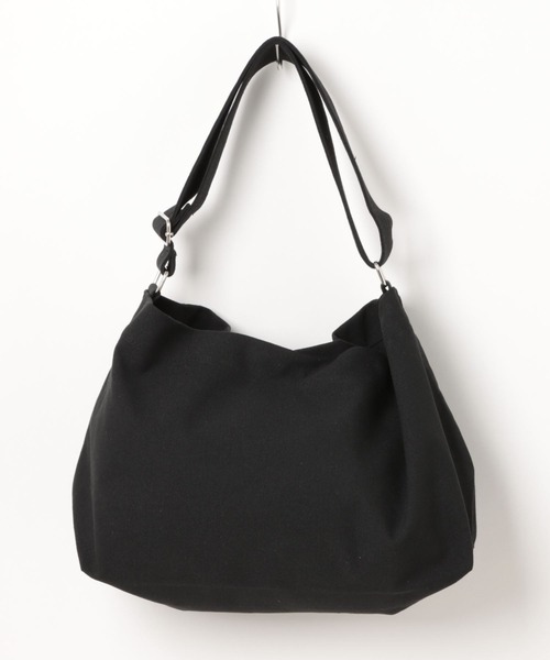 LAC-VERT(ラック・ヴェール)の「【ユニセックス】キャンバスショルダーバッグ(ショルダーバッグ・レディース・ホワイト/ブラック・FREE)」の11枚目の写真