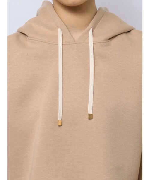 LAGUNAMOON（ラグナムーン）の「ショートフーディー（パーカー・レディース・アイボリー/チャコールグレー/ベージュ・FREE）」の9枚目の写真