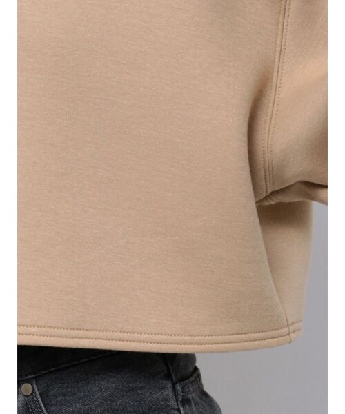 LAGUNAMOON（ラグナムーン）の「ショートフーディー（パーカー・レディース・アイボリー/チャコールグレー/ベージュ・FREE）」の13枚目の写真