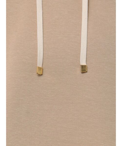 LAGUNAMOON（ラグナムーン）の「ショートフーディー（パーカー・レディース・アイボリー/チャコールグレー/ベージュ・FREE）」の19枚目の写真