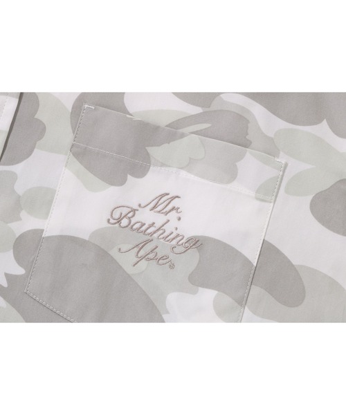Mr. BATHING APE（ミスターベイシングエイプ）の「MR BATHING APE 1ST CAMO BD SHIRT（シャツ/ブラウス・メンズ・ブラック/ホワイト・MEDIUM/X-LARGE/SMALL/XX-LARGE/LARGE）」の3枚目の写真