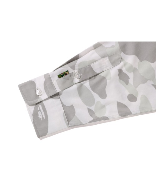 Mr. BATHING APE（ミスターベイシングエイプ）の「MR BATHING APE 1ST CAMO BD SHIRT（シャツ/ブラウス・メンズ・ブラック/ホワイト・MEDIUM/X-LARGE/SMALL/XX-LARGE/LARGE）」の5枚目の写真