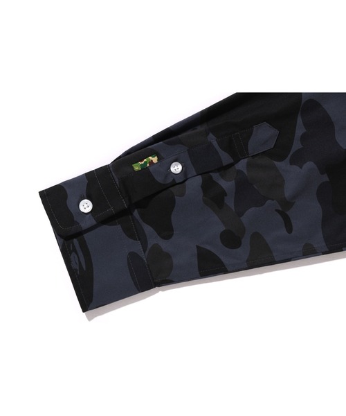 Mr. BATHING APE（ミスターベイシングエイプ）の「MR BATHING APE 1ST CAMO BD SHIRT（シャツ/ブラウス・メンズ・ブラック/ホワイト・MEDIUM/X-LARGE/SMALL/XX-LARGE/LARGE）」の8枚目の写真