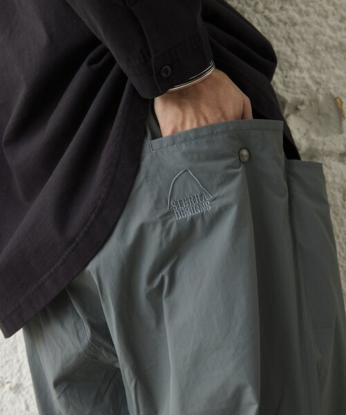 SIERRA DESIGNS（シェラデザイン）の「【SIERRA DESIGNS / シエラデザイン】別注 イージーカーゴパンツ（カーゴパンツ・メンズ・ブラック/チャコールグレー/コバルトブルー・MEDIUM/LARGE）」の7枚目の写真