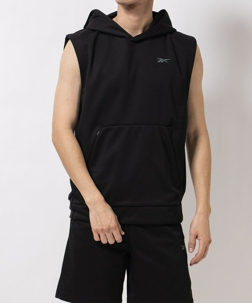 【セール】ストレングス スリーブレス フーディー / STRENGTH SLVLS HOODIE（パーカー）｜Reebok（リーボック）