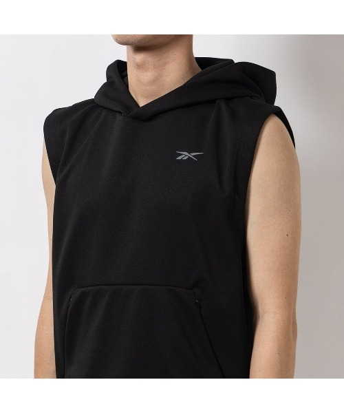 【セール】ストレングス スリーブレス フーディー / STRENGTH SLVLS HOODIE（パーカー）｜Reebok（リーボック）
