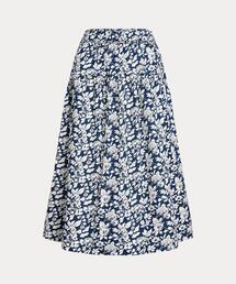 Lauren Ralph Laurena Aラインロングスカート 00 RALPH LAUREN｜クリンクルド サテン Aライン スカート | Rakuten