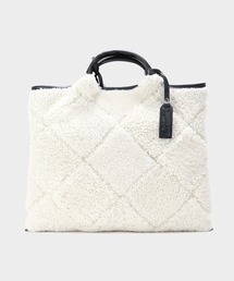 ROBERTA GANDOLFI（ロベルタガンドルフィ）の「【 ROBERTA GANDOLFI 】イタリア製 4WAY ボア×レザー トートバッグ（トートバッグ）」