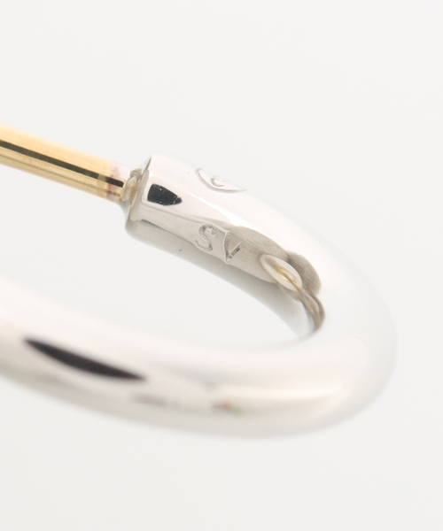CAREERING PLACEBO 101 シルバー ピアス(両耳用) CAREERING - 【両耳用】プラシーボピアス PLACEBO 101(SV