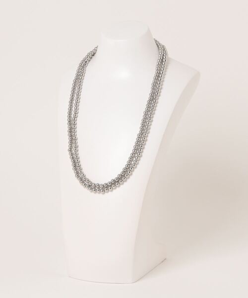 BARNYARDSTORM（バンヤードストーム）の「BARNYARDSTORM / シルバーボールチェーンネックレス（ネックレス・レディース・その他1・FREE）」の11枚目の写真