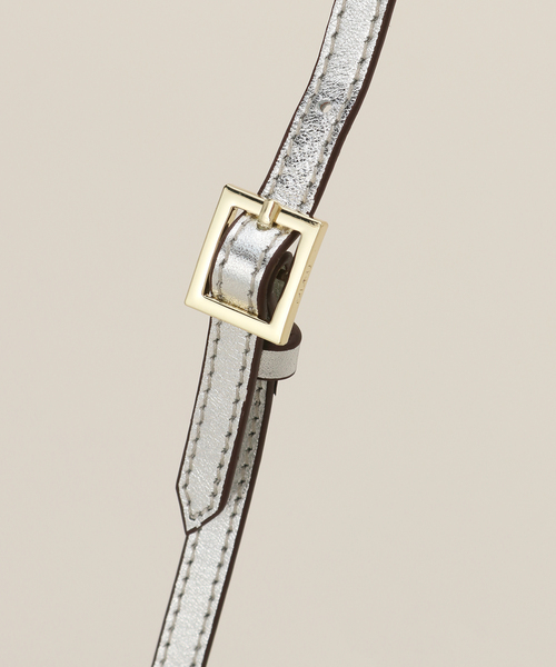 MANU ATELIER（マニュ アトリエ）の「【MANU ATELIER/マニュ アトリエ】ハーフムーンバッグ（ハンドバッグ・レディース・シルバー・FREE）」の17枚目の写真