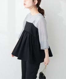 natural couture | 細ヒモペプラムキャミTOPS(シャツ/ブラウス)