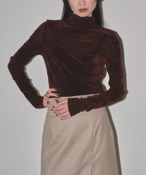 荒todayful Sheer Velour Tops TODAYFUL Sheer Velour Tops 12410601（その他トップス