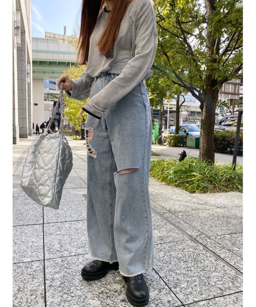 JUMELLE（ジュメロ）の「Heart chain tote（トートバッグ・レディース・シルバー・FREE）」の16枚目の写真