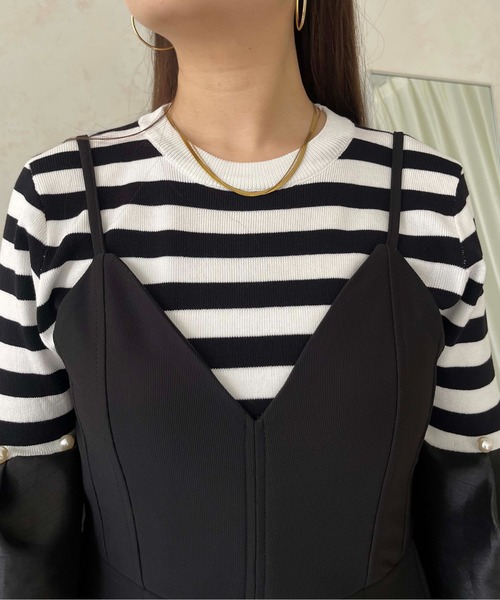 prose verse(プロズヴェール)の「深Vネックオールインワン(つなぎ/オールインワン・レディース・ブラック・MEDIUM/LARGE/MP)」の18枚目の写真