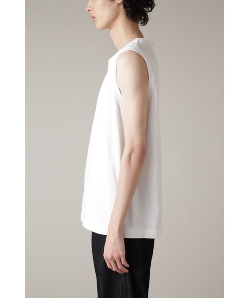 MHL.(エムエイチエル)の「GARMENT DYE BASIC JERSEY(Tシャツ/カットソー・メンズ・イエロー/ホワイト/ブラック/グレー/オレンジ系その他3・LARGE/MEDIUM)」の8枚目の写真