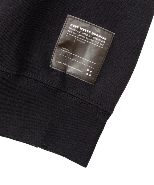 POET MEETS DUBWISE/ポエトミーツダブワイズ】 LOGO RAGLAN SWEAT ロゴ
