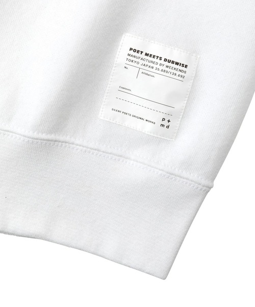 POET MEETS DUBWISE/ポエトミーツダブワイズ】 LOGO RAGLAN SWEAT ロゴ