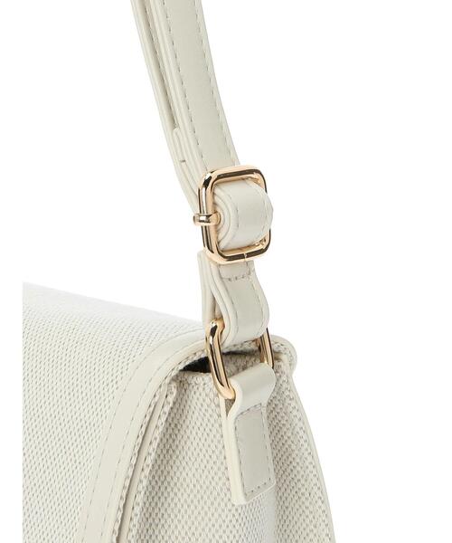 Te chichi TERRASSE（テチチテラス）の「異素材コンビショルダーバッグ（ハンドバッグ・レディース・ブラック/オフホワイト・F）」の8枚目の写真