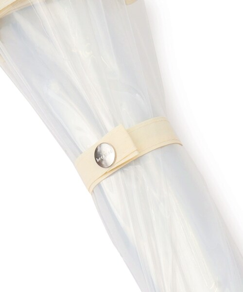 UNTITLED（アンタイトル）の「◆【長傘】because クリアアンブレラ（長傘・レディース・ホワイト/ダークブラウン・99）」の6枚目の写真