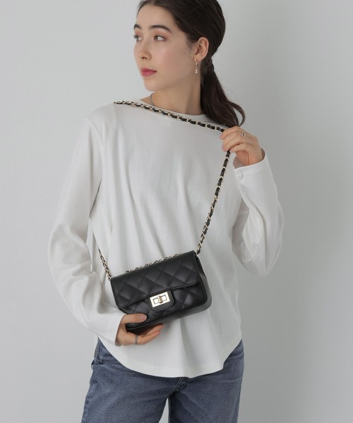 saloon(サルーン)の「SALOON(サルーン)/《再入荷》バックスリットロンT【手洗い可】長袖(Tシャツ/カットソー・レディース・ブラック/オフホワイト・FREE)」の9枚目の写真