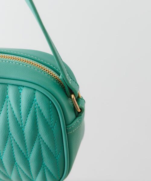 RODE SKO（ロデスコ）の「タッセル付ステッチショルダーバッグ（ショルダーバッグ・レディース・ミント/ホワイト・ONE）」の11枚目の写真