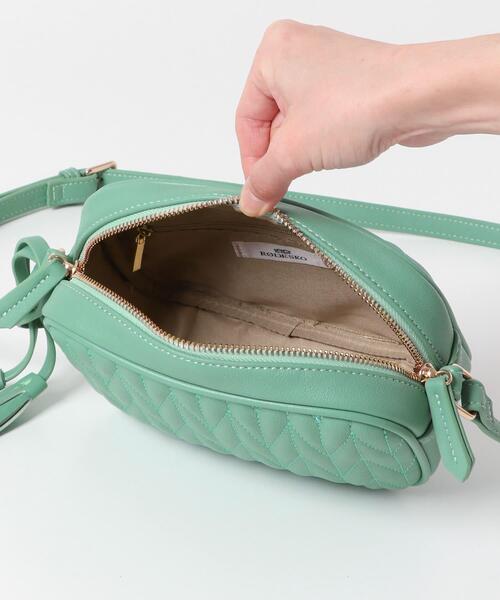 RODE SKO（ロデスコ）の「タッセル付ステッチショルダーバッグ（ショルダーバッグ・レディース・ミント/ホワイト・ONE）」の5枚目の写真